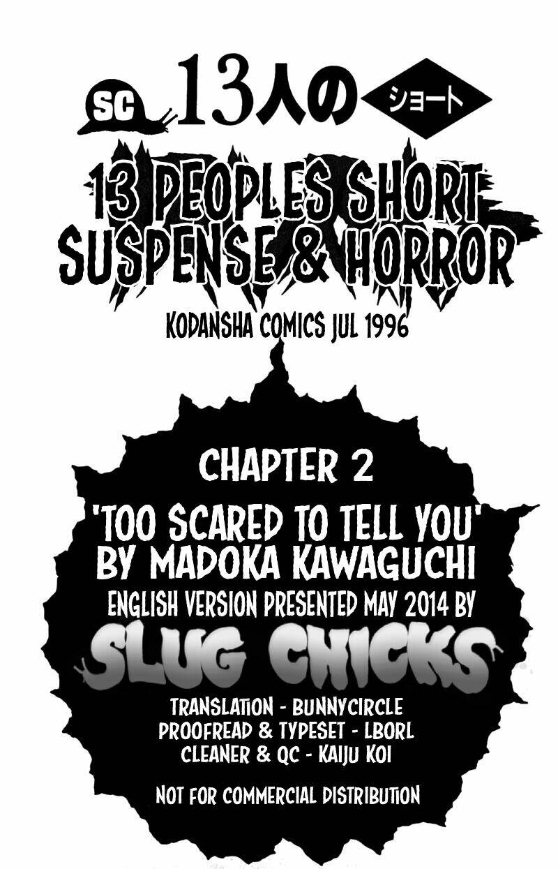 13-nin no Short Suspense and Horror Chapter 2 - Trang 2