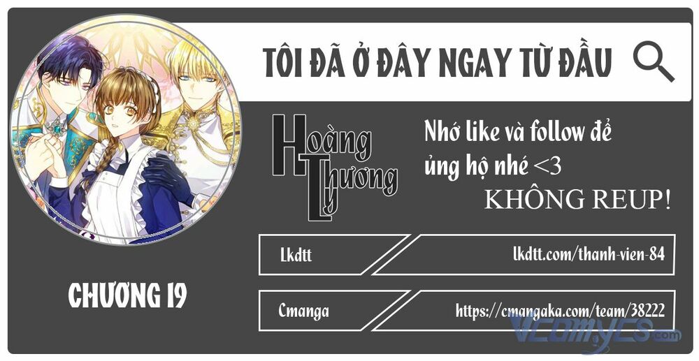 tôi đã ở đây ngay từ đầu Chapter 19 - Next Chapter 20